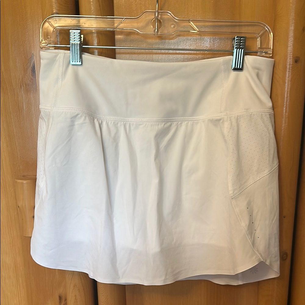 Athleta White Run with it Skort